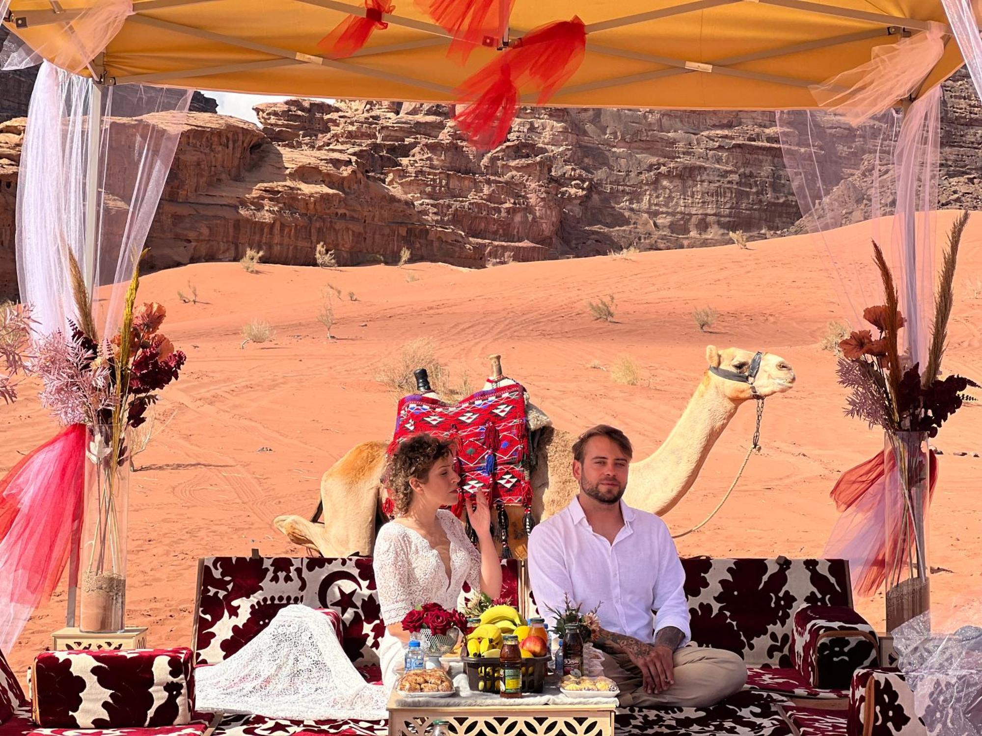 Magic Rum Hussen Wadi Rum Eksteriør bilde