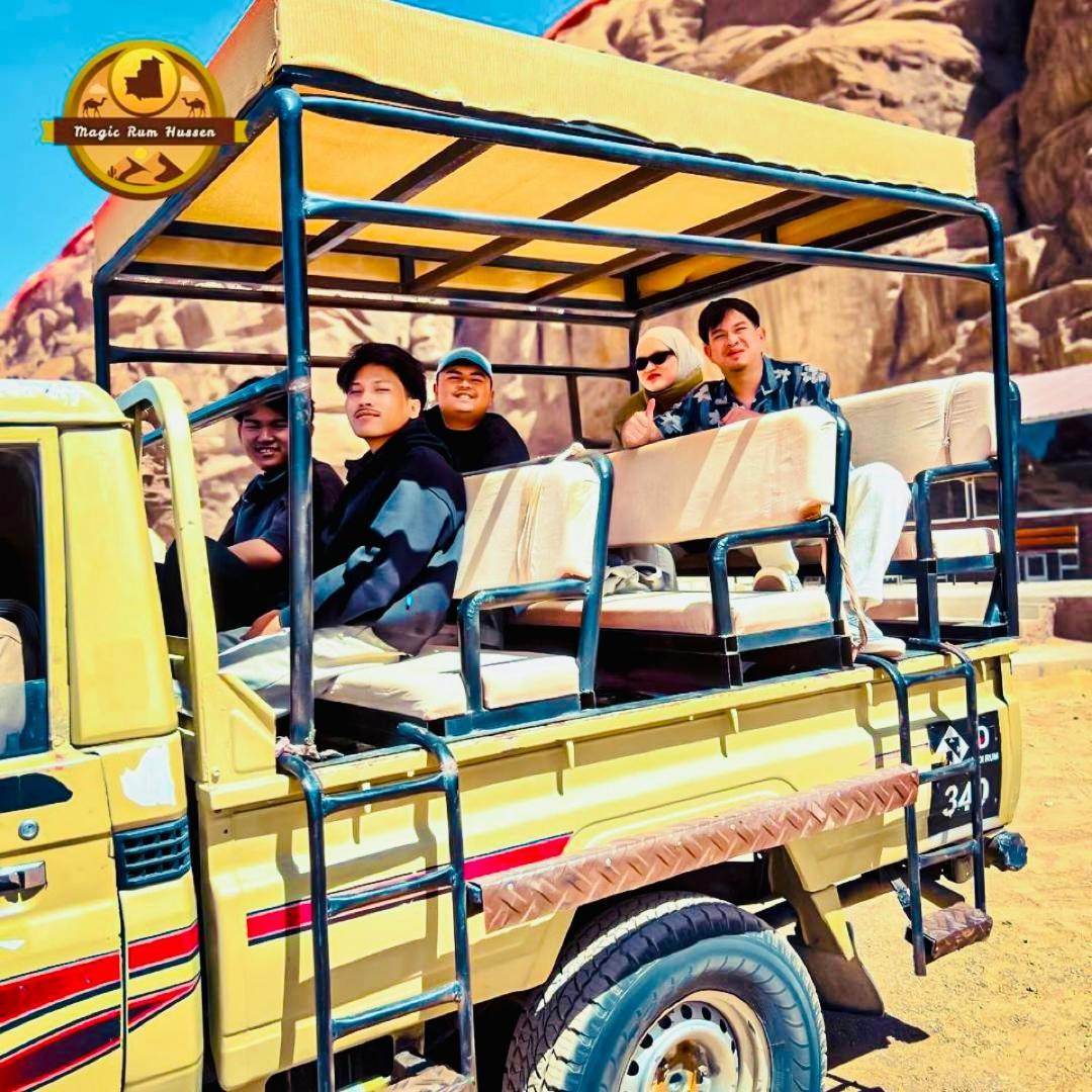 Magic Rum Hussen Wadi Rum Eksteriør bilde