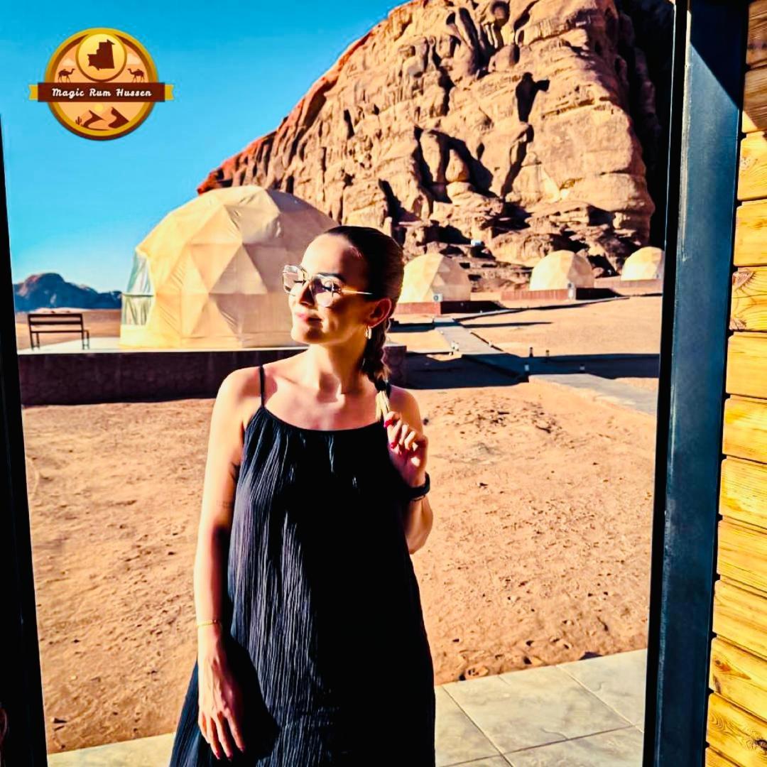 Magic Rum Hussen Wadi Rum Eksteriør bilde
