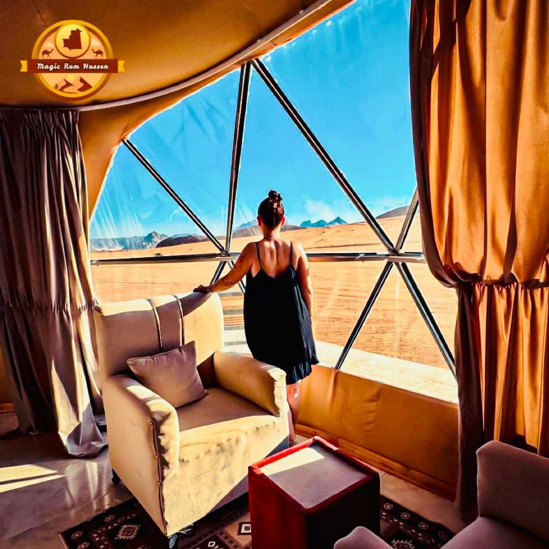 Magic Rum Hussen Wadi Rum Eksteriør bilde