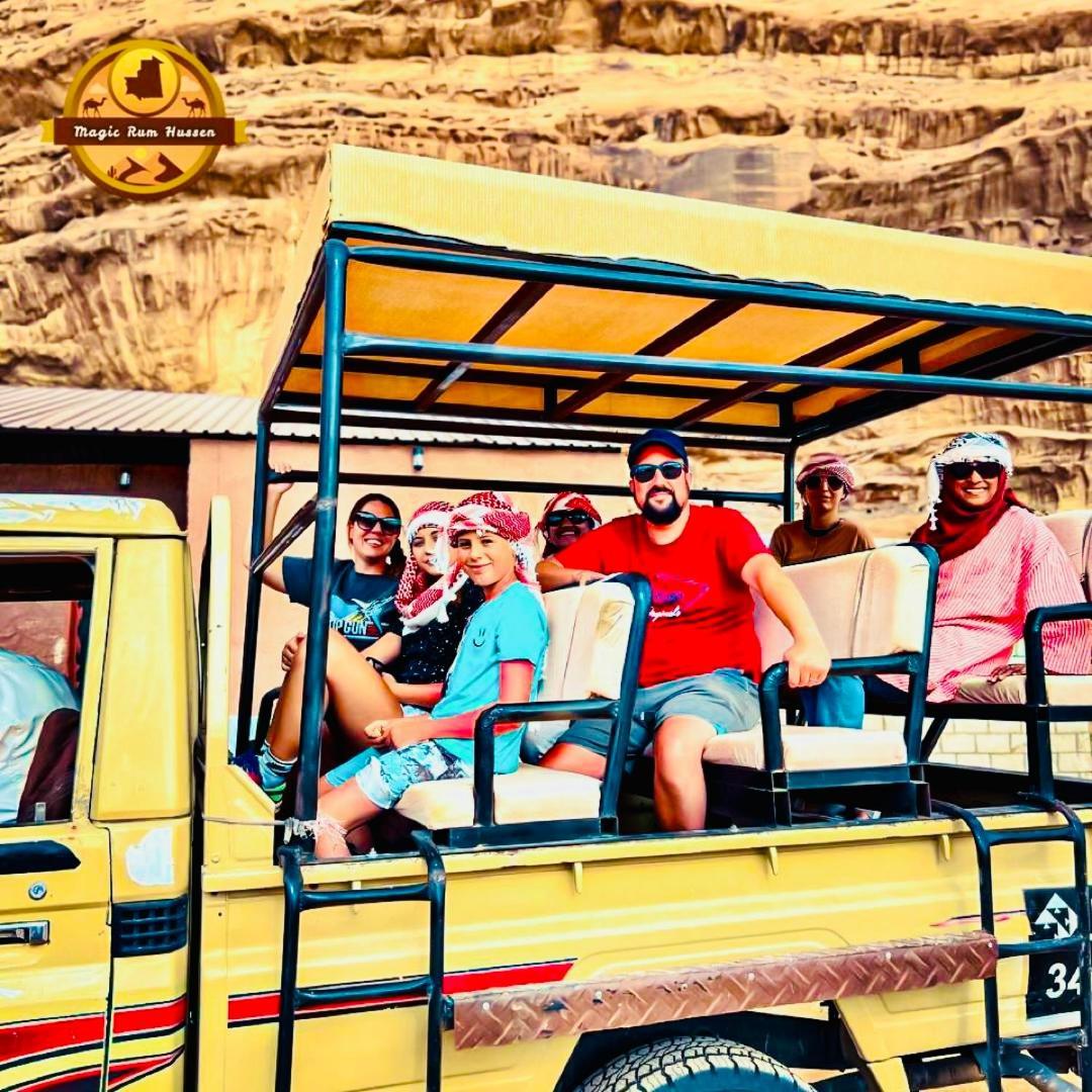 Magic Rum Hussen Wadi Rum Eksteriør bilde