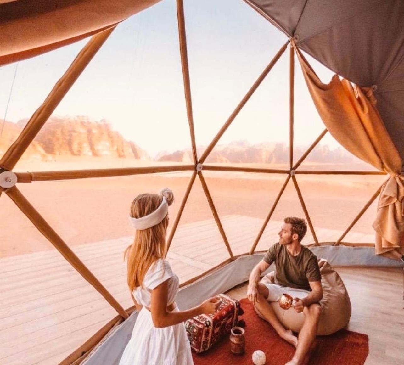 Magic Rum Hussen Wadi Rum Eksteriør bilde